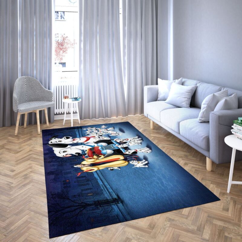 101 Dalmatiner Von Disney Lieblings Zeichentrick Carpet Area Rug 1