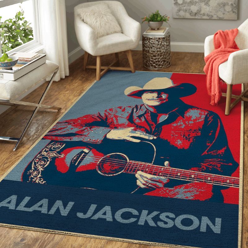 Alan Jackson Remember When Art Carpet Area Rug