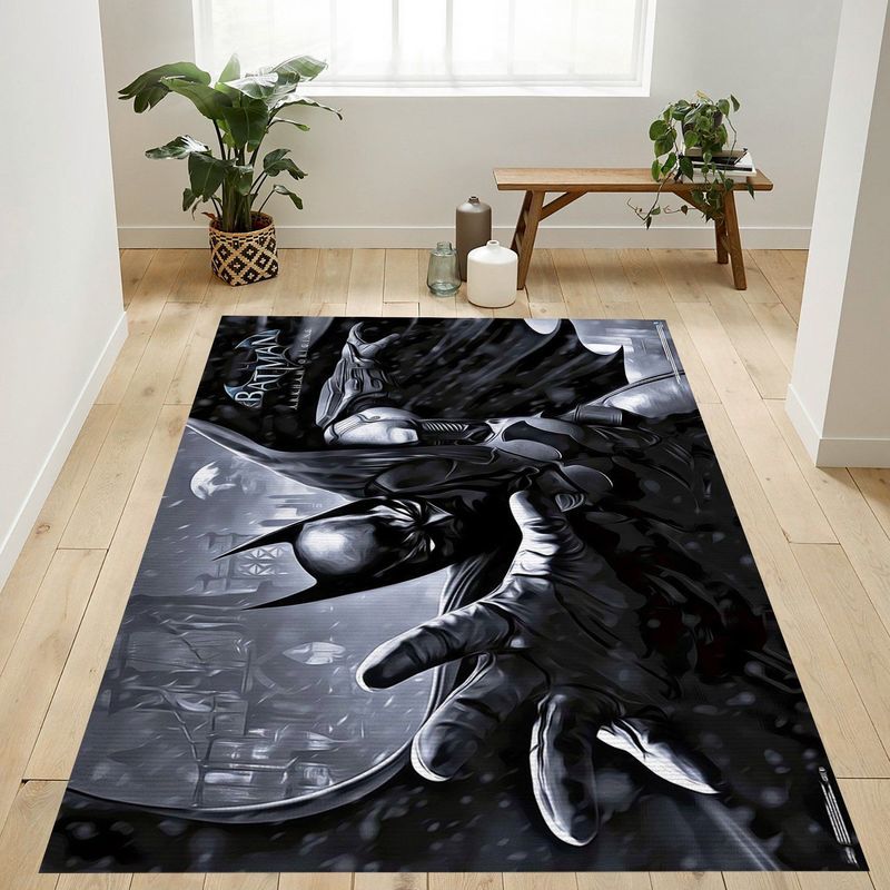 Batman Dc Comics Video Game Arkham Origins Batman Carpet Area Rug