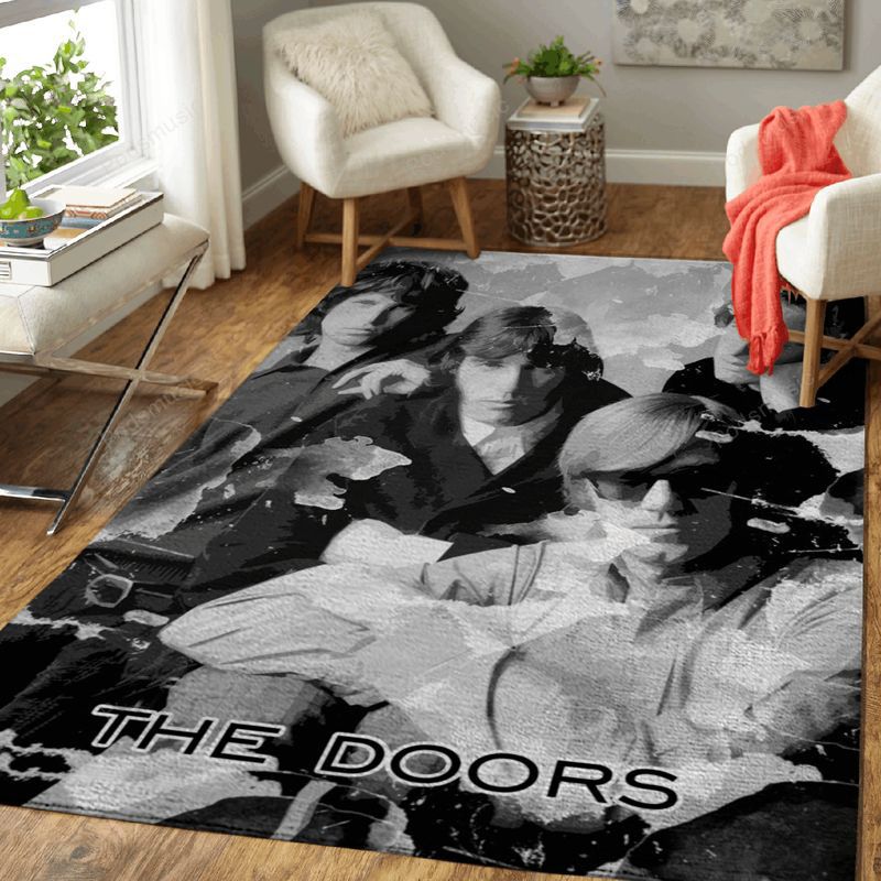 The Doors Artwork Music Artwork Art Carpet Area Rug