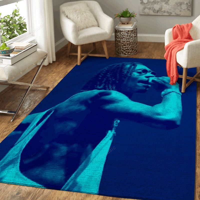 Wiz Khalifa Best Vintage Music Vintage Art II Carpet Area Rug