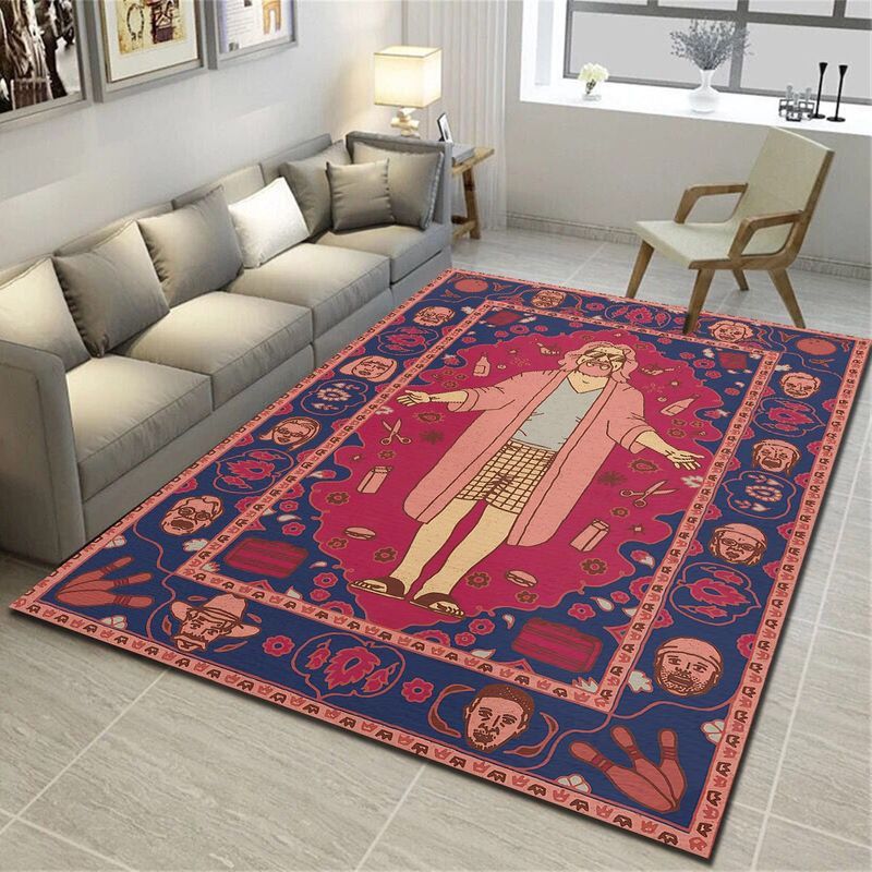The Big Lebowski Carpet The Dude Living Room Bedroom Carpet Area Rug
