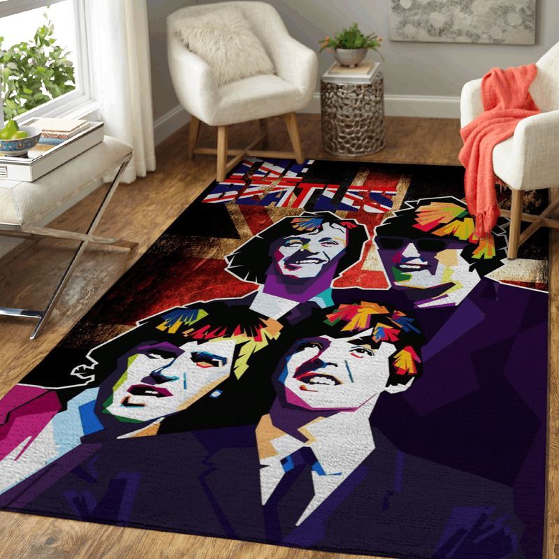Beatles Let It Be Art Carpet Area Rug