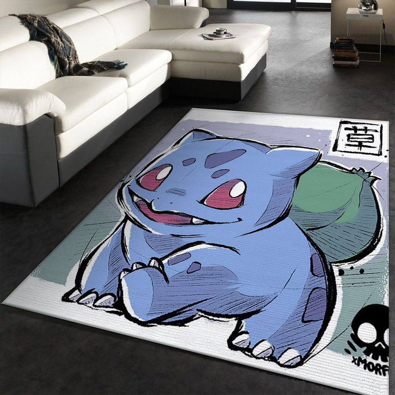 Buibasaur Pokemon Movie Carpet Area Rug