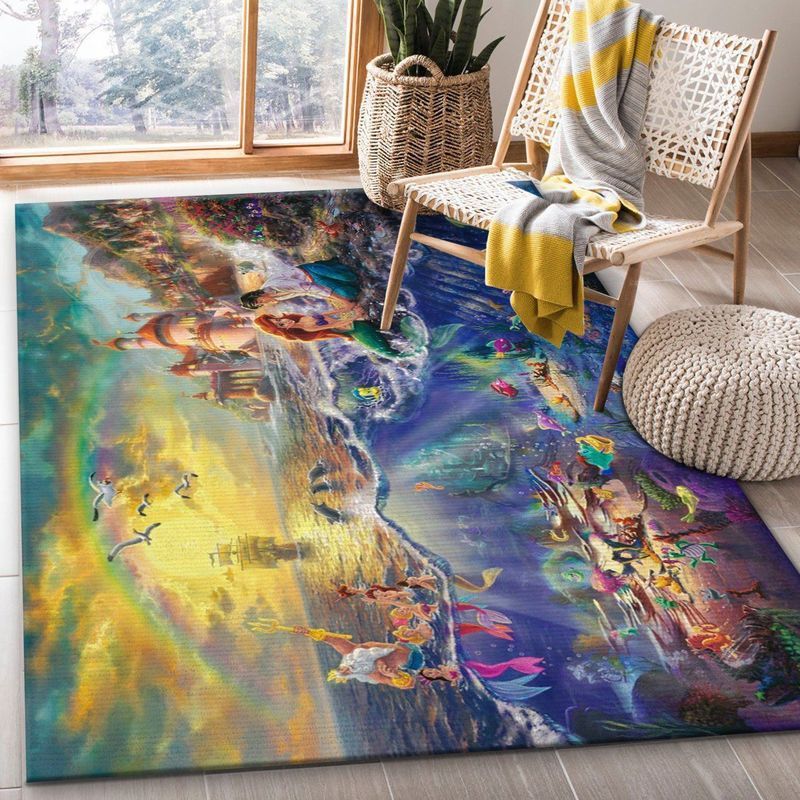 The Little Mermaid Carpet Area Rug 2