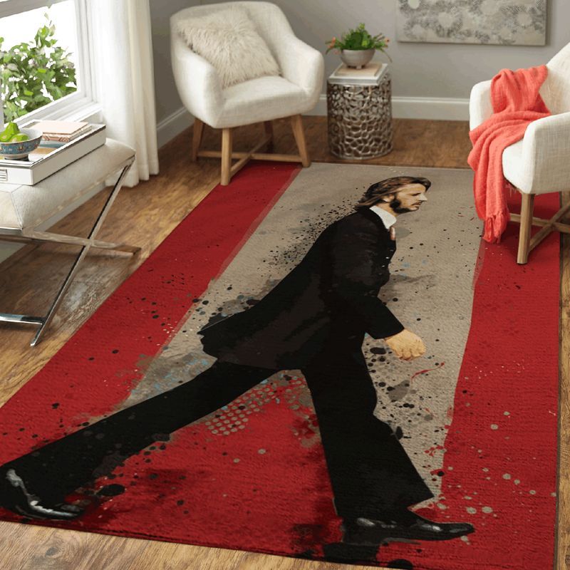 Beatles Band Music The Legend Art Carpet Area Rug