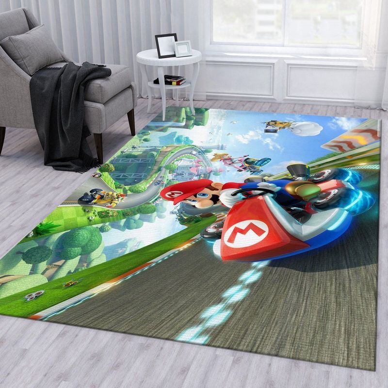 Super Mario 77 Carpet Area Rug