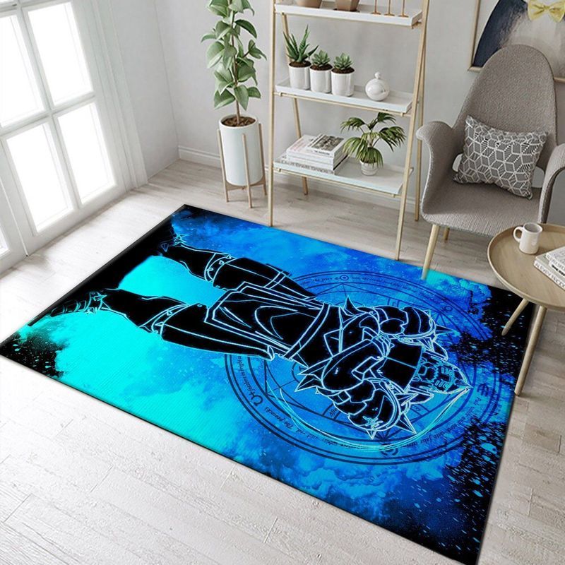 The Armor Manga Hero Carpet Area Rug