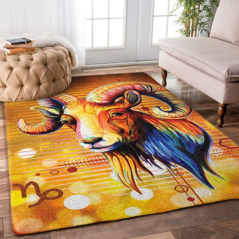 Zodiac Capricorn Carpet Area Rug