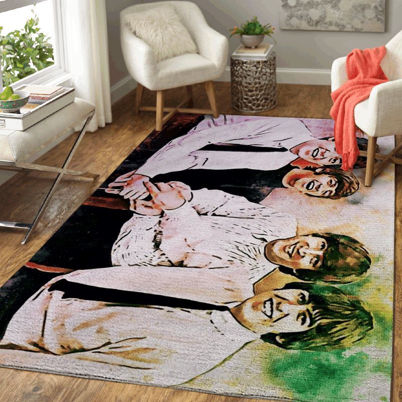 Beatles Band English Rock Band The Legend Art Carpet Area Rug