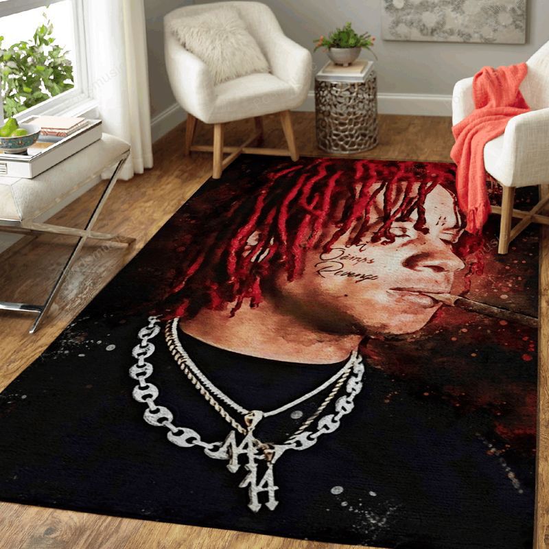 Trippie Redd Rapper Music World Art Carpet Area Rug