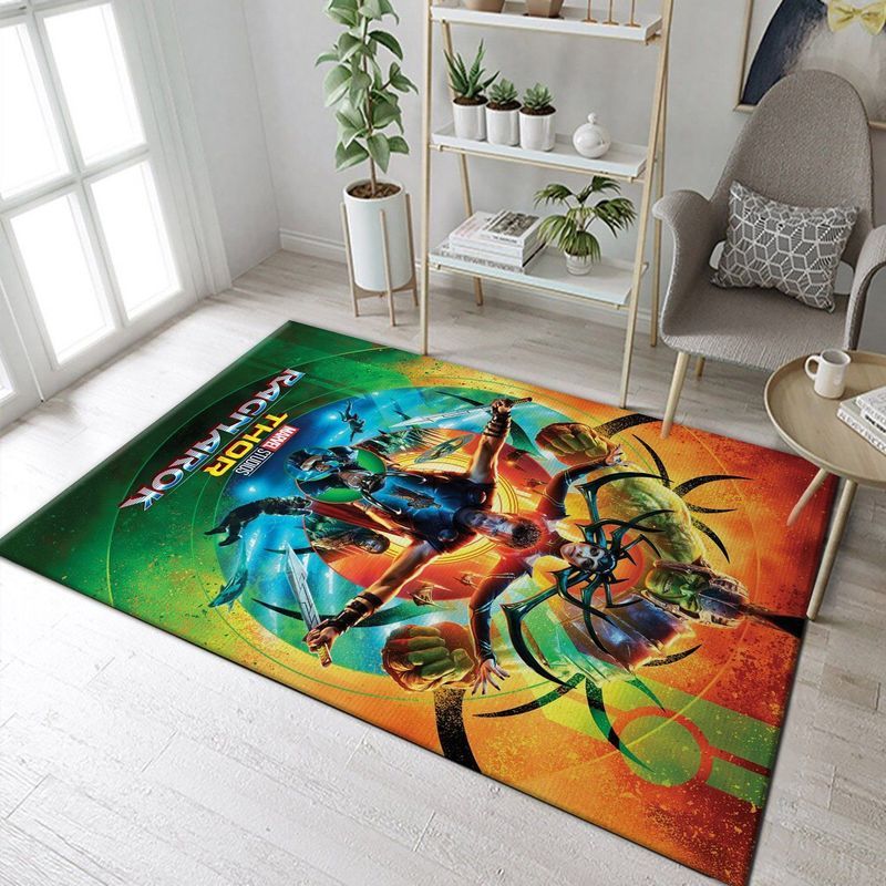Thor Ragnarok Movie Mavel Studios Carpet Area Rug