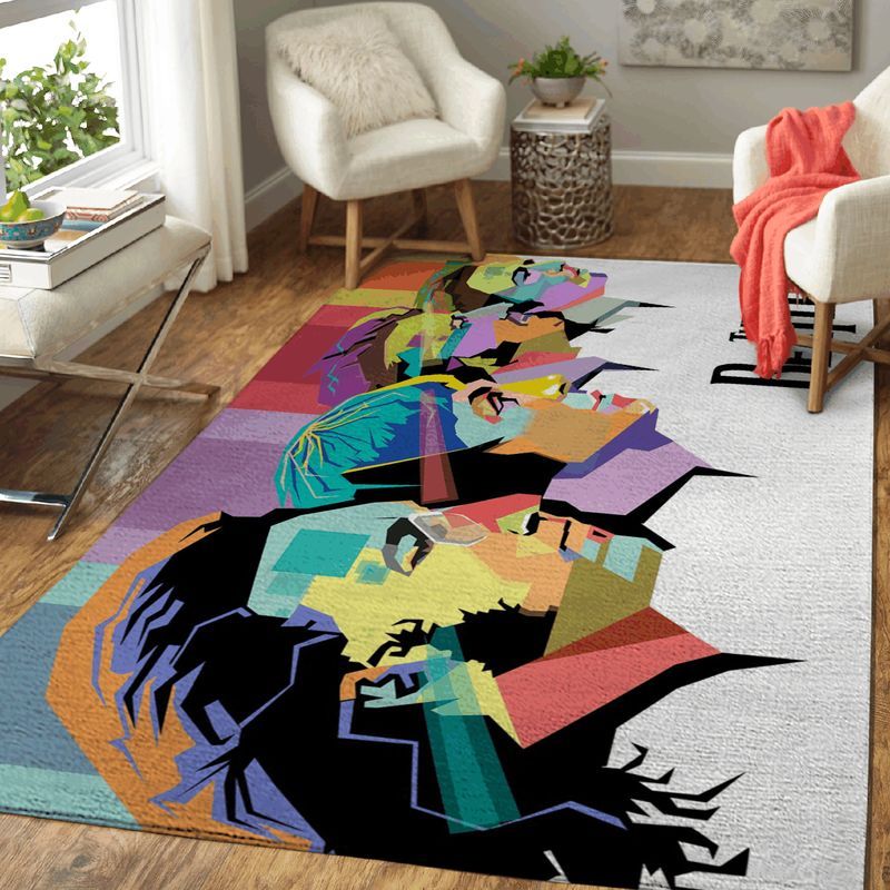 The Beatles Band 1964 Art For Beatles Fans Carpet Area Rug