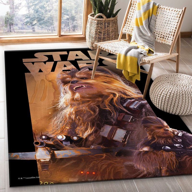 Chewbacca Star Wars Movie 2 Carpet Area Rug