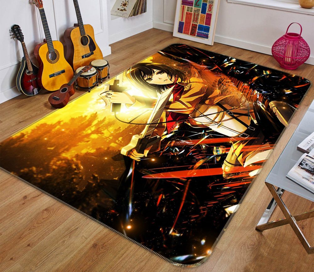 Attack On Titan Anime 21 Carpet Area Rug