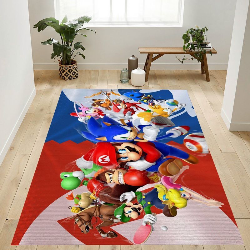 Super Mario 118 Carpet Area Rug