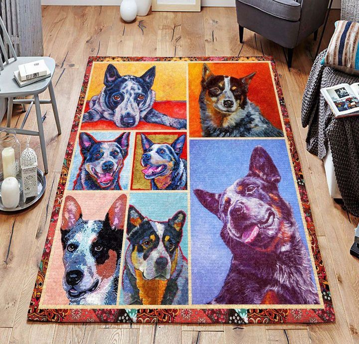 Australian Cattle Dog Carpet Area Rug