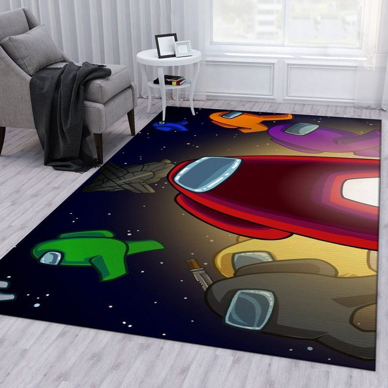 Among Us Ver2 Gaming Carpet Area Rug