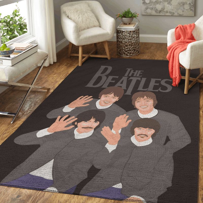 The Beatles Rock Band 1960 The Legend Band Of English Art Carpet Area Rug
