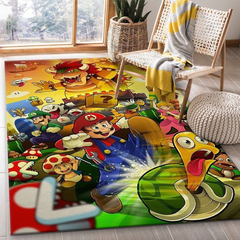 Super Mario 91 Carpet Area Rug