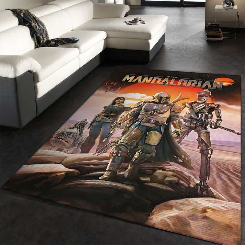 Star Wars The Mandalorian Carpet Area Rug