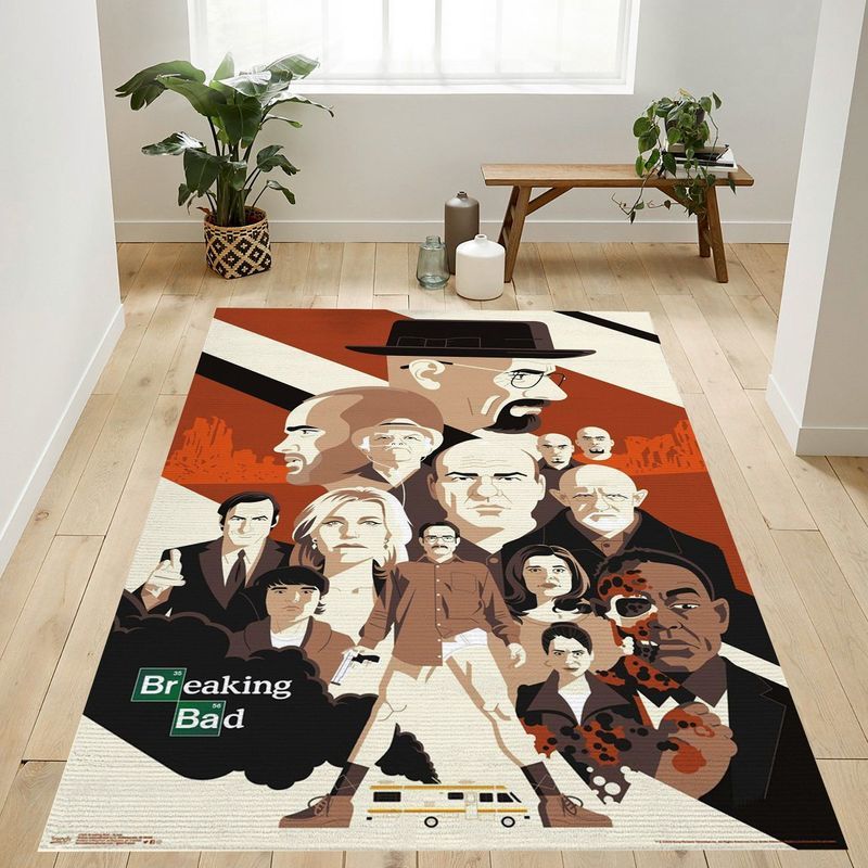 Breaking Bad Group Carpet Area Rug