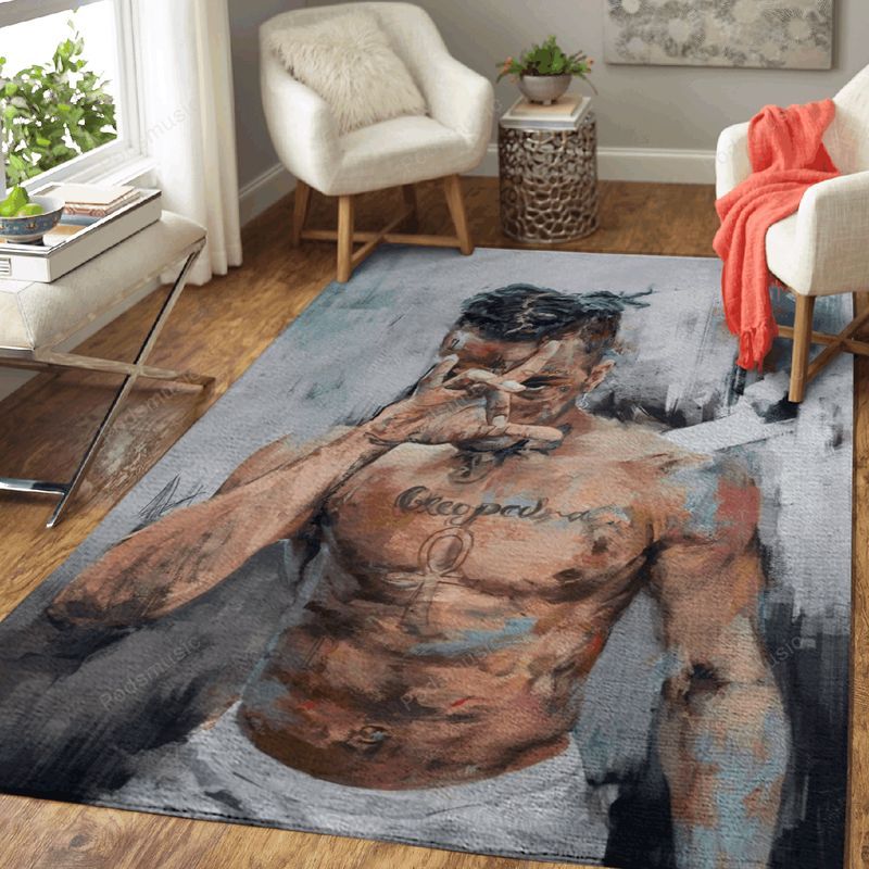Xxxtentacion Music Painting Art II Carpet Area Rug