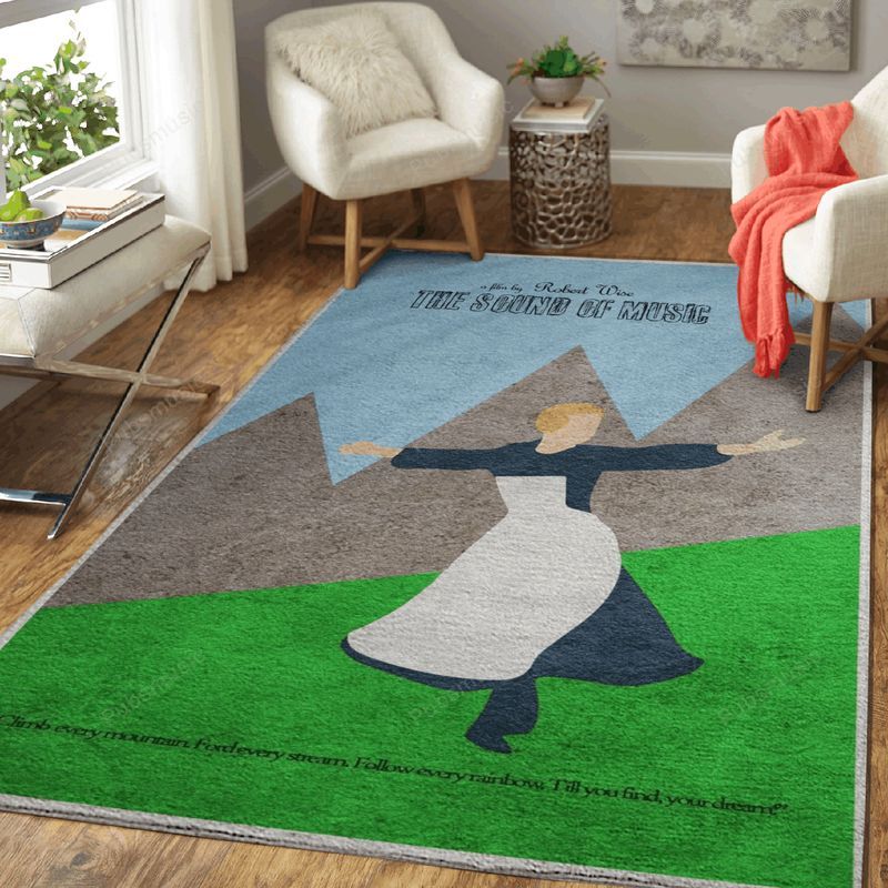 The Sound Of Music Minimal Minimalist Movie Artworks Art Carpet Area Rug