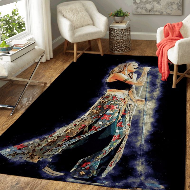 Aurora Aksnes Musican 1 Carpet Area Rug