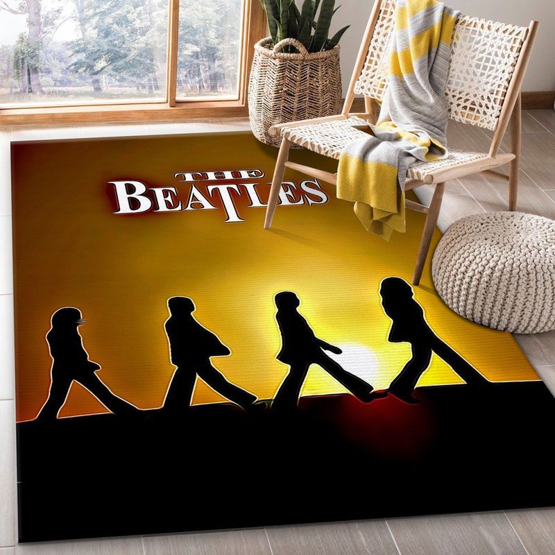 The Beatles Here Comes The Sun Carpet Area Rug