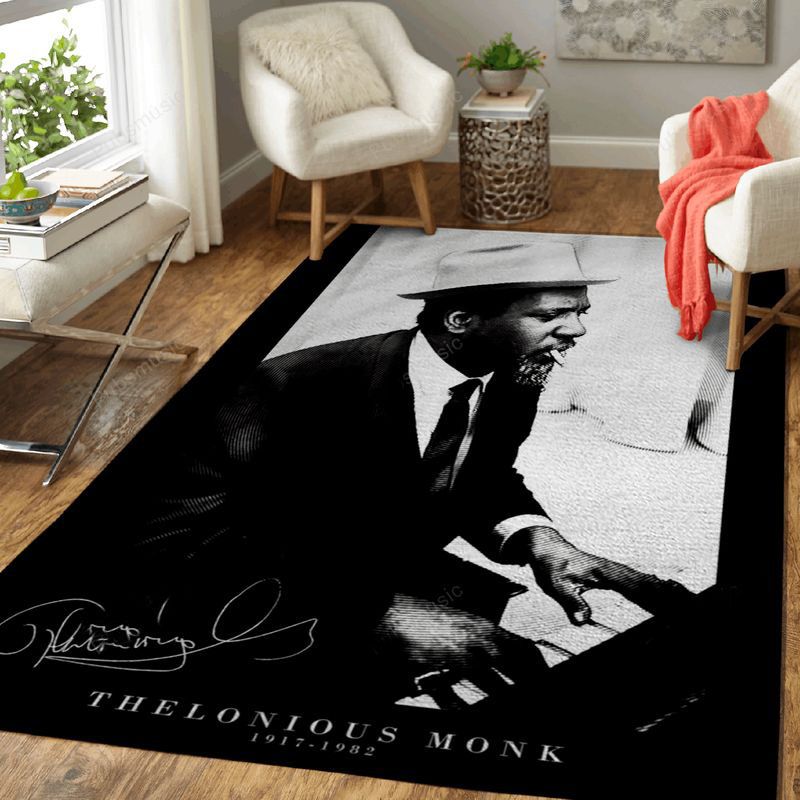 Thelonious Monk Jazz Jazz Art Carpet Area Rug