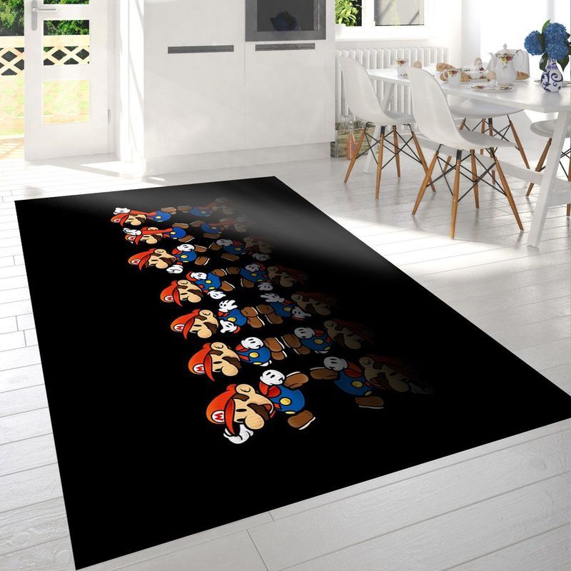 Super Mario 45 Carpet Area Rug
