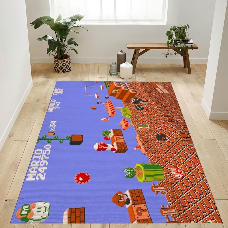 Super Mario 113 Carpet Area Rug