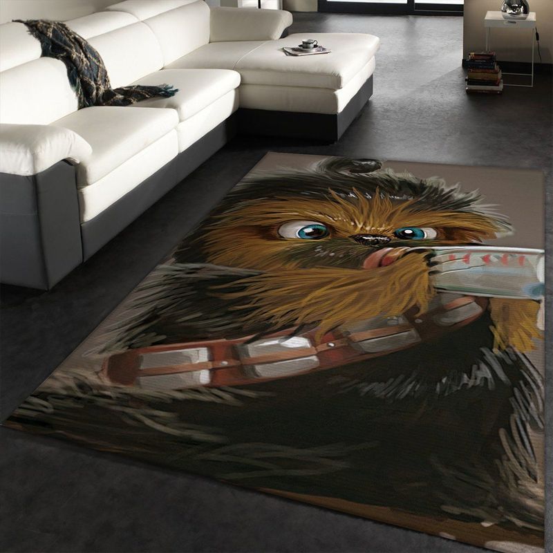 Baby Chewbacca Star Wars Movies Carpet Area Rug