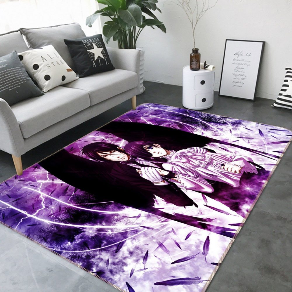 Black Butler Anime 8 Carpet Area Rug
