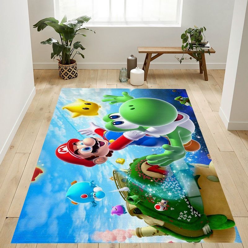 Super Mario 28 Carpet Area Rug