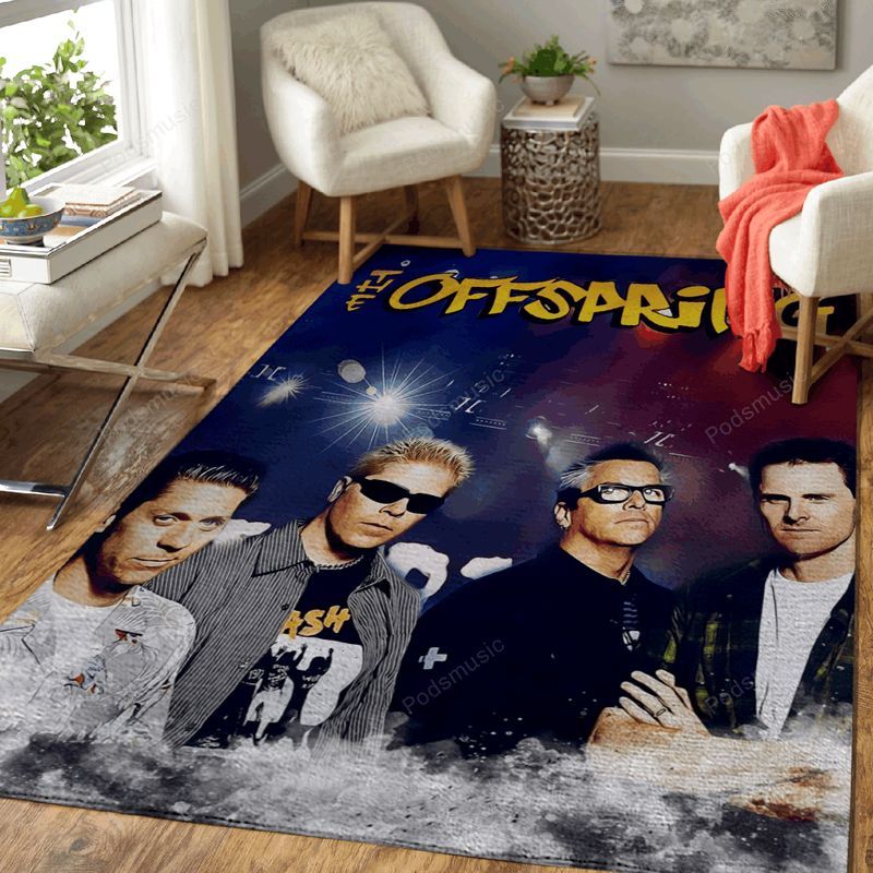 The Offspring Music Art Carpet Area Rug