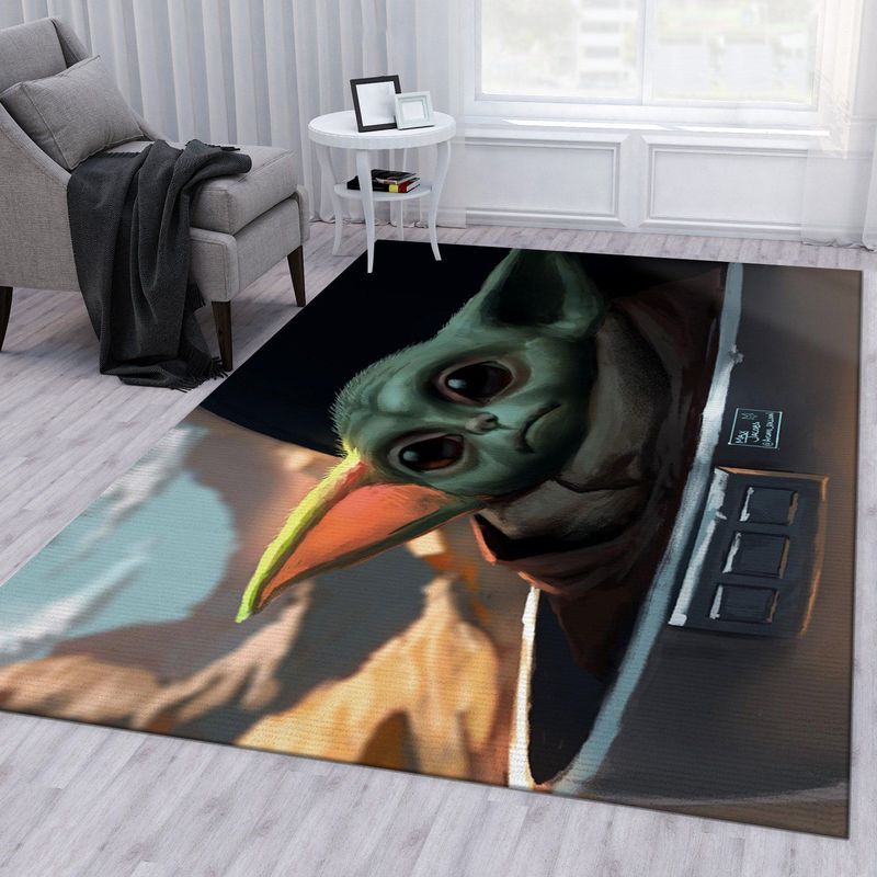 Baby Yoda Ver12 Carpet Area Rug