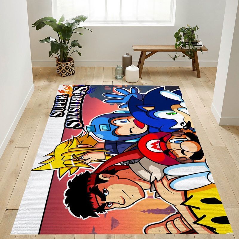 Super Mario 66 Carpet Area Rug