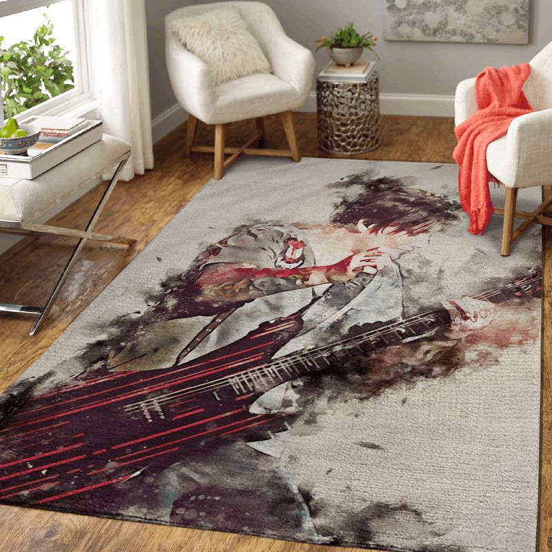 Synyster Gates Guitar 3 Carpet Area Rug