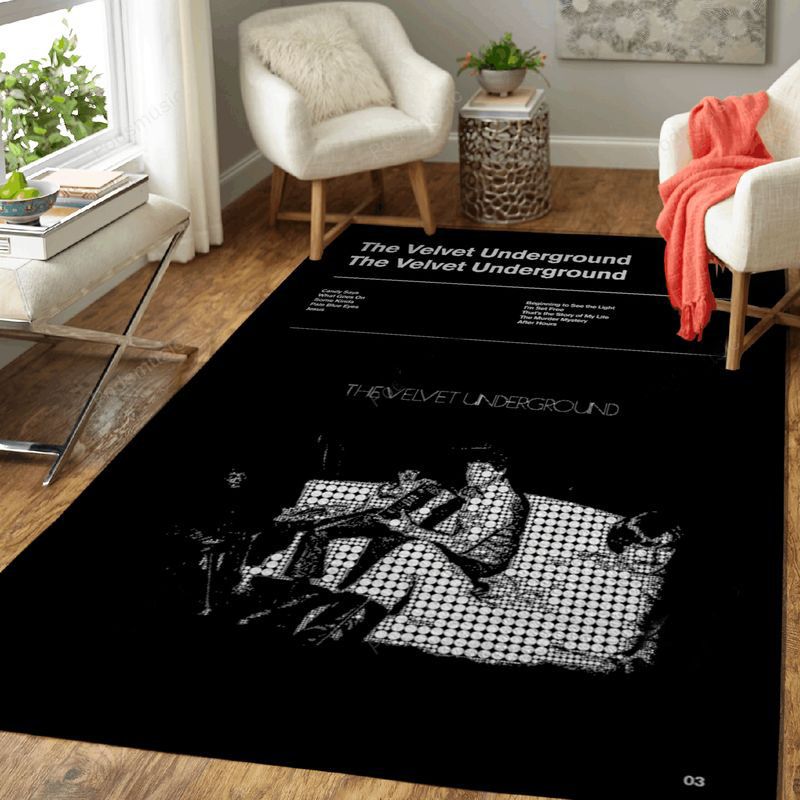 The Velvet Underground Music Art Carpet Area Rug