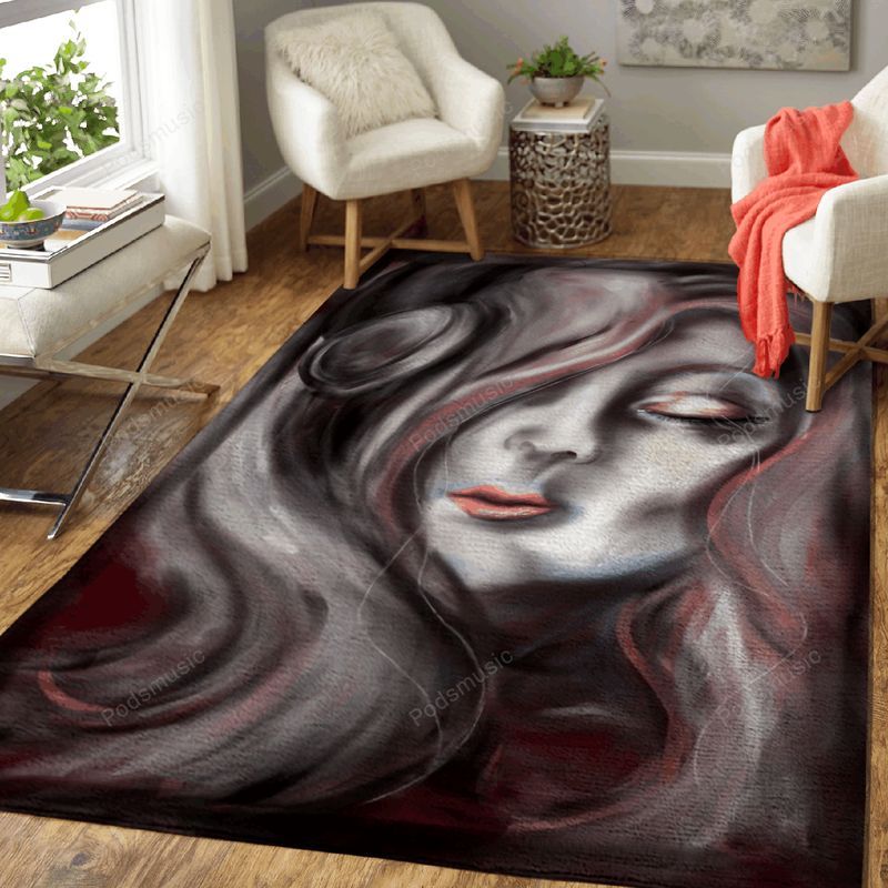 The Music Gets Met Punks N Pixies Art Carpet Area Rug