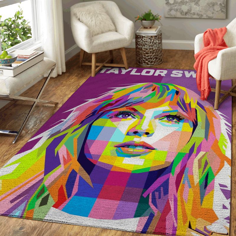 Taylor Swift Pop Music 3 Carpet Area Rug