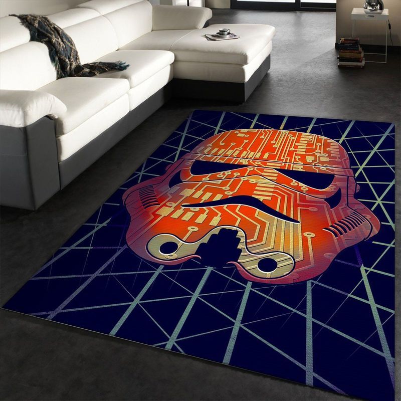 Chipped Star War Carpet Area Rug