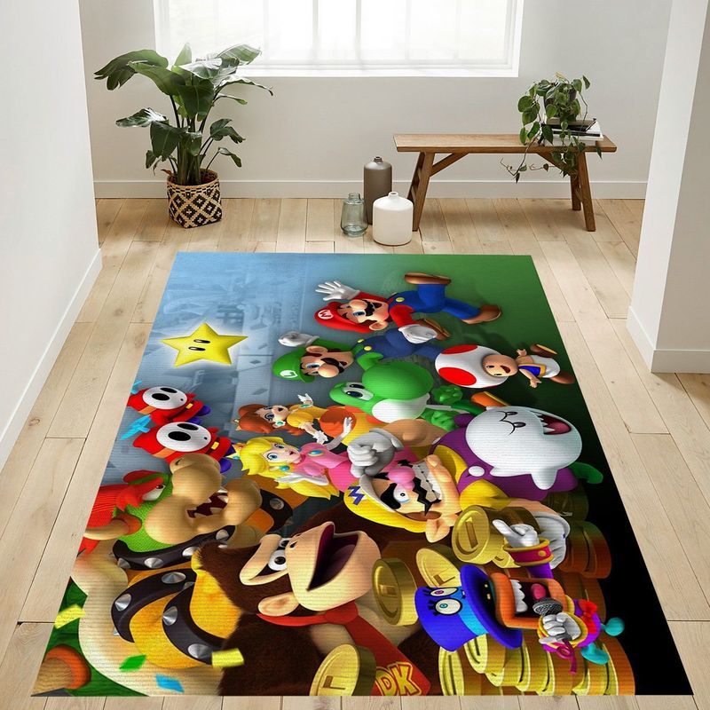 Super Mario 36 Carpet Area Rug