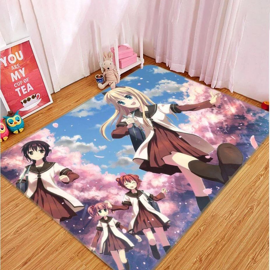 Yuruyuri Anime 6 Carpet Area Rug