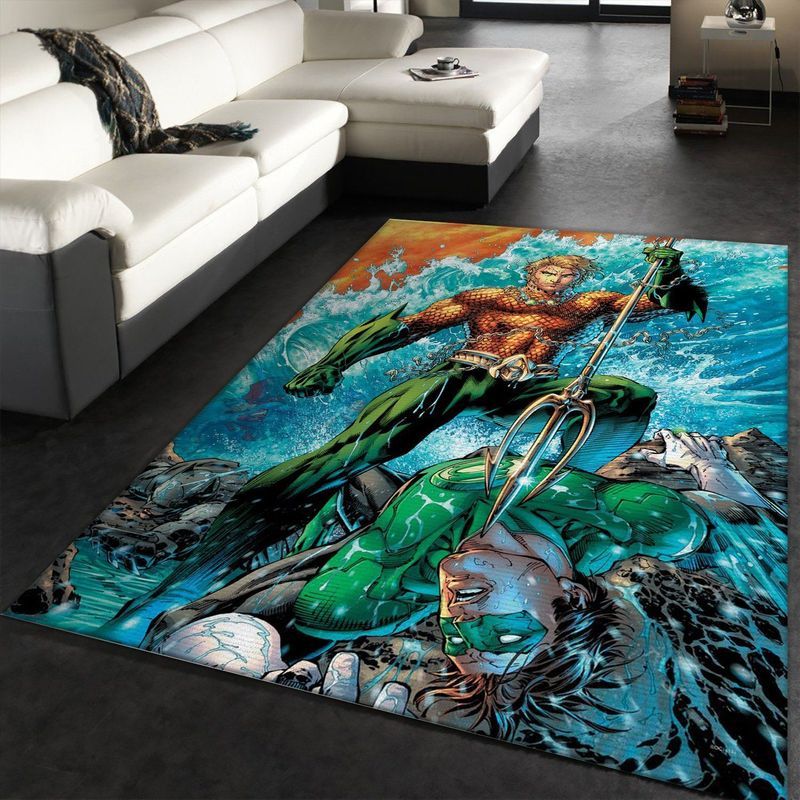 Aquaman Wins Carpet Area Rug