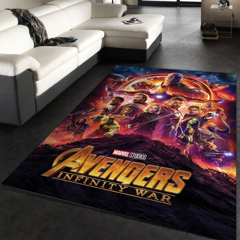 Avengers Infinity War Movie Carpet Area Rug