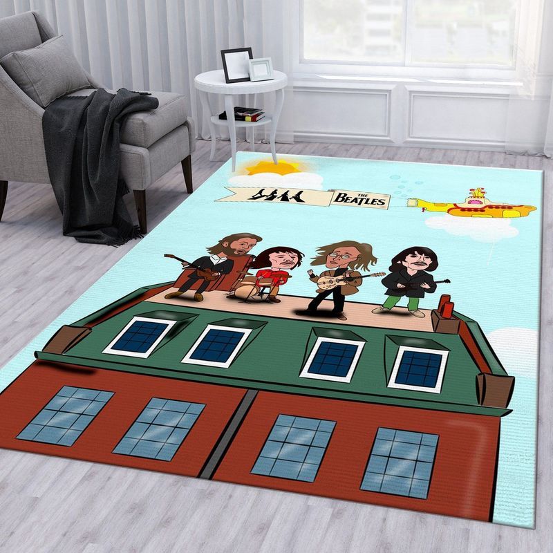 The Beattle Abbey Road Concert Carpet Area Rug