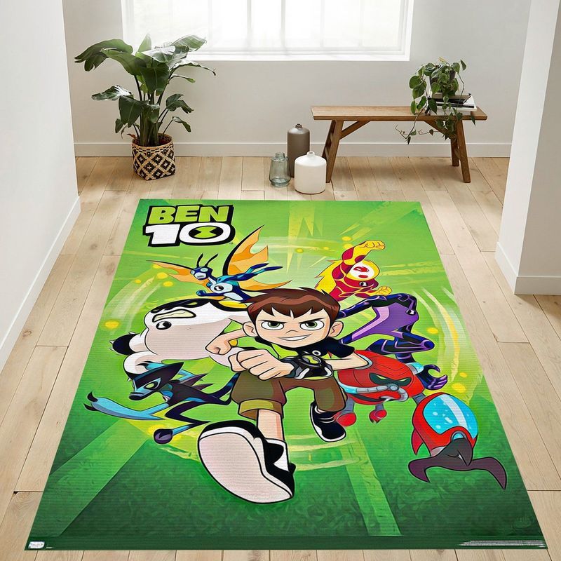 Ben 10 Group Carpet Area Rug